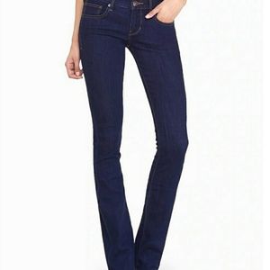 Express Barely Boot Cut Low Rise Jeans